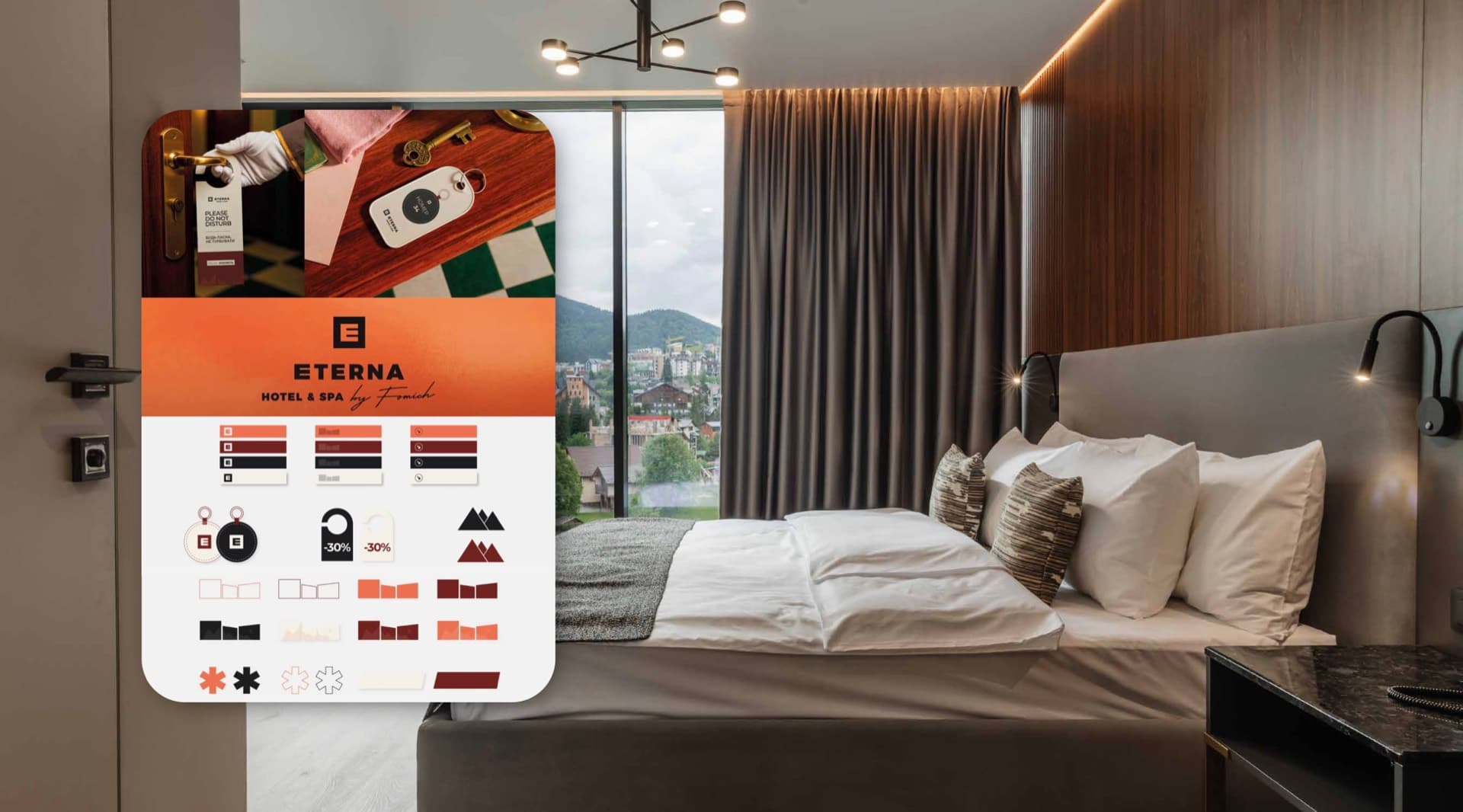 ETERNA Hotel & SPA — айдентика готелю